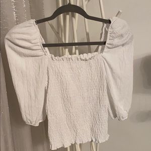 H&M’s White Top WORN ONCE